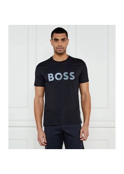 BOSS GREEN T-shirt Tape Logo | Regular Fit ze sklepu Gomez Fashion Store w kategorii T-shirty męskie - zdjęcie 184341525