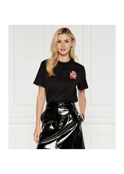 HUGO T-shirt | Relaxed fit ze sklepu Gomez Fashion Store w kategorii Bluzki damskie - zdjęcie 184341677