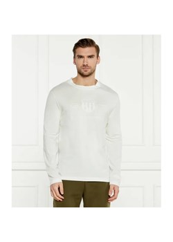 Gant Longsleeve REG TONAL SHIELD | Regular Fit ze sklepu Gomez Fashion Store w kategorii T-shirty męskie - zdjęcie 184341727