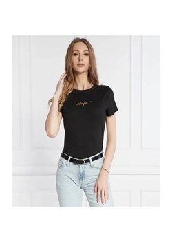 HUGO T-shirt Classic Tee_4 | Regular Fit ze sklepu Gomez Fashion Store w kategorii Bluzki damskie - zdjęcie 184341736