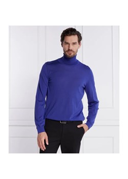 BOSS BLACK Wełniany golf Musso-P | Slim Fit ze sklepu Gomez Fashion Store w kategorii Swetry męskie - zdjęcie 184341777