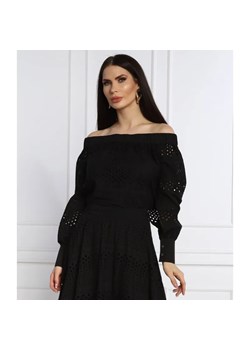 Karl Lagerfeld Sweter | Regular Fit ze sklepu Gomez Fashion Store w kategorii Swetry damskie - zdjęcie 184341806