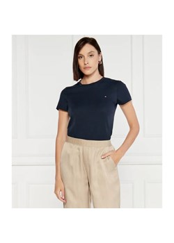 Tommy Hilfiger T-shirt Heritage | Regular Fit ze sklepu Gomez Fashion Store w kategorii Bluzki damskie - zdjęcie 184341986