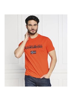 Napapijri T-shirt s-ayas | Regular Fit ze sklepu Gomez Fashion Store w kategorii T-shirty męskie - zdjęcie 184342175