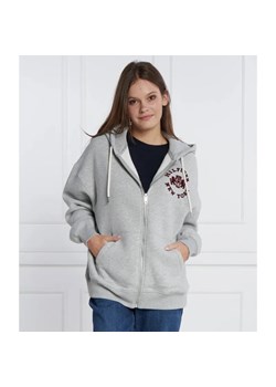 Tommy Hilfiger Bluza VARSITY LONG ZIP UP | Relaxed fit ze sklepu Gomez Fashion Store w kategorii Bluzy damskie - zdjęcie 184342216
