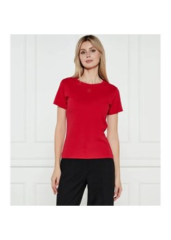 HUGO T-shirt Deloris | Regular Fit ze sklepu Gomez Fashion Store w kategorii Bluzki damskie - zdjęcie 184342258