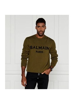 Balmain Wełniany sweter | Regular Fit ze sklepu Gomez Fashion Store w kategorii Swetry męskie - zdjęcie 184342336