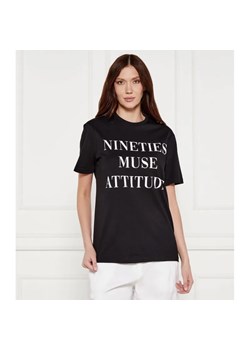 Elisabetta Franchi T-shirt | Regular Fit ze sklepu Gomez Fashion Store w kategorii Bluzki damskie - zdjęcie 184342446