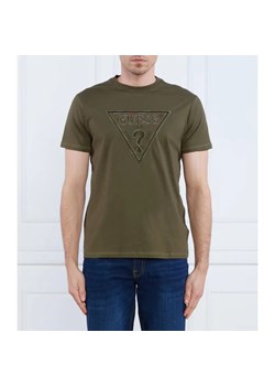 GUESS T-shirt MOISEY | Regular Fit ze sklepu Gomez Fashion Store w kategorii T-shirty męskie - zdjęcie 184342546