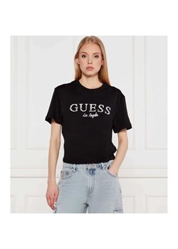 GUESS ACTIVE T-shirt CLEMATIS | Cropped Fit ze sklepu Gomez Fashion Store w kategorii Bluzki damskie - zdjęcie 184342777