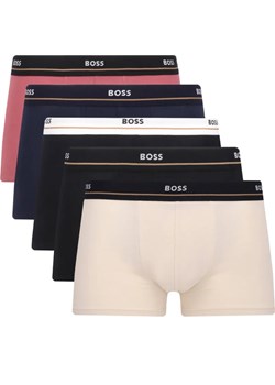 BOSS BLACK Bokserki 5-pack trunk-5p-essential ze sklepu Gomez Fashion Store w kategorii Majtki męskie - zdjęcie 184342845