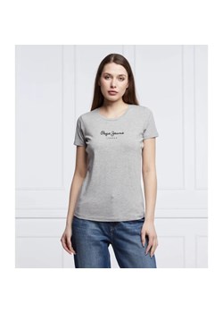 Pepe Jeans London T-shirt | Slim Fit ze sklepu Gomez Fashion Store w kategorii Bluzki damskie - zdjęcie 184342885