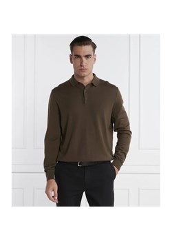 BOSS BLACK Wełniane polo | Regular Fit ze sklepu Gomez Fashion Store w kategorii T-shirty męskie - zdjęcie 184342896