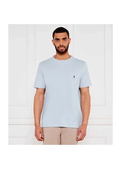 POLO RALPH LAUREN T-shirt | Regular Fit | z dodatkiem lnu ze sklepu Gomez Fashion Store w kategorii T-shirty męskie - zdjęcie 184343238