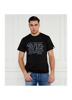 Replay T-shirt | Regular Fit ze sklepu Gomez Fashion Store w kategorii T-shirty męskie - zdjęcie 184343239