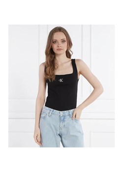 Calvin Klein Jeans Top | Slim Fit ze sklepu Gomez Fashion Store w kategorii Bluzki damskie - zdjęcie 184343325