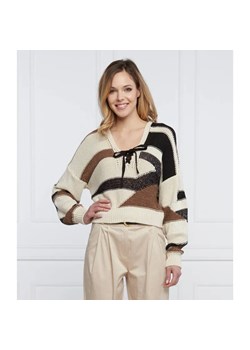 Liu Jo Sweter | Cropped Fit ze sklepu Gomez Fashion Store w kategorii Swetry damskie - zdjęcie 184343445
