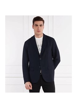 Armani Exchange Lniana marynarka | Regular Fit ze sklepu Gomez Fashion Store w kategorii Marynarki męskie - zdjęcie 184343448