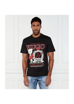 HUGO T-shirt Daporoni | Loose fit ze sklepu Gomez Fashion Store w kategorii T-shirty męskie - zdjęcie 184343509