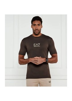 EA7 T-shirt | Slim Fit ze sklepu Gomez Fashion Store w kategorii T-shirty męskie - zdjęcie 184343576