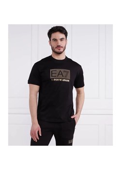 EA7 T-shirt | Regular Fit ze sklepu Gomez Fashion Store w kategorii T-shirty męskie - zdjęcie 184343907