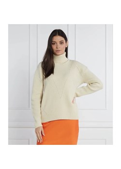 Patrizia Pepe Wełniany golf | Regular Fit ze sklepu Gomez Fashion Store w kategorii Swetry damskie - zdjęcie 184343998