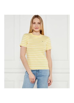 Tommy Hilfiger T-shirt | Slim Fit ze sklepu Gomez Fashion Store w kategorii Bluzki damskie - zdjęcie 184344085