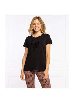 Liu Jo Sport T-shirt | Regular Fit ze sklepu Gomez Fashion Store w kategorii Bluzki damskie - zdjęcie 184344276