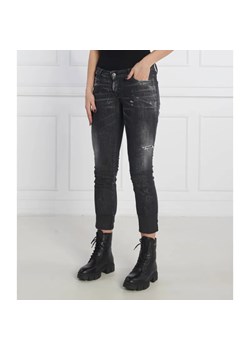 Dsquared2 Jeansy Jennifer Cropped Jea | Slim Fit | low rise ze sklepu Gomez Fashion Store w kategorii Jeansy damskie - zdjęcie 184344286