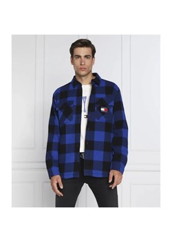 Tommy Jeans Ocieplana koszula | Oversize fit ze sklepu Gomez Fashion Store w kategorii Koszule męskie - zdjęcie 184344288