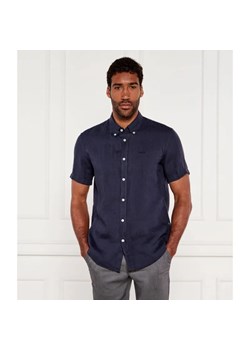 BOSS BLACK Lniana koszula H-ROAN-BD-E-SH-C-252 | Slim Fit ze sklepu Gomez Fashion Store w kategorii Koszule męskie - zdjęcie 184344295