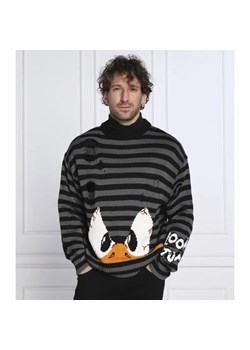 GCDS Sweter | Regular Fit | z dodatkiem wełny ze sklepu Gomez Fashion Store w kategorii Swetry męskie - zdjęcie 184344316