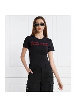 Just Cavalli T-shirt | Regular Fit ze sklepu Gomez Fashion Store w kategorii Bluzki damskie - zdjęcie 184344325