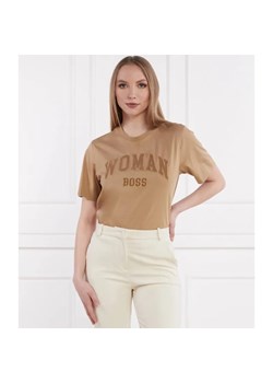 BOSS BLACK T-shirt Elpha | Regular Fit ze sklepu Gomez Fashion Store w kategorii Bluzki damskie - zdjęcie 184344356