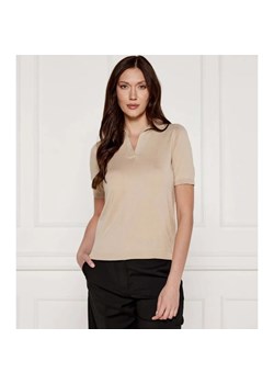 Weekend MaxMara Jedwabne polo RONCOLO | Regular Fit ze sklepu Gomez Fashion Store w kategorii Bluzki damskie - zdjęcie 184344369