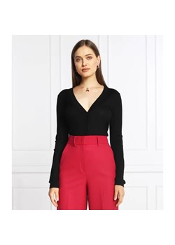 Patrizia Pepe Lniana bluzka | Slim Fit ze sklepu Gomez Fashion Store w kategorii Bluzki damskie - zdjęcie 184344416