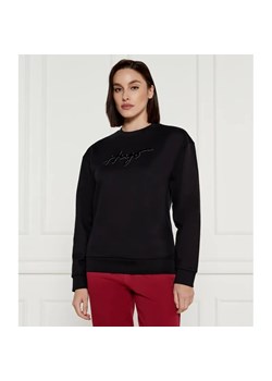 HUGO Bluza Easy Crew_5 | Regular Fit ze sklepu Gomez Fashion Store w kategorii Bluzy damskie - zdjęcie 184344429