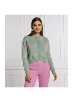 Pinko Kardigan LAVANT 2 | Cropped Fit | z dodatkiem wełny ze sklepu Gomez Fashion Store w kategorii Swetry damskie - zdjęcie 184344518