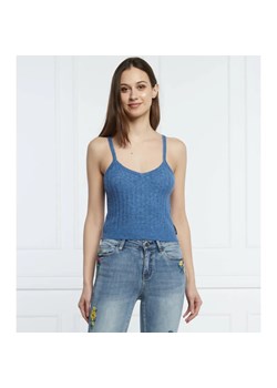 Silvian Heach Wełniany top DALENES | Cropped Fit ze sklepu Gomez Fashion Store w kategorii Bluzki damskie - zdjęcie 184344607