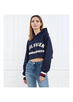 Tommy Hilfiger Bluza THXSM FLEECE CROP GRAPHIC | Cropped Fit ze sklepu Gomez Fashion Store w kategorii Bluzy damskie - zdjęcie 184344646