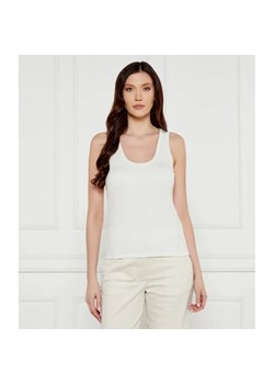 Calvin Klein Tank top | Slim Fit ze sklepu Gomez Fashion Store w kategorii Bluzki damskie - zdjęcie 184344687
