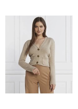 Marella SPORT Kardigan NORDICA | Regular Fit | z dodatkiem wełny i kaszmiru ze sklepu Gomez Fashion Store w kategorii Swetry damskie - zdjęcie 184344698