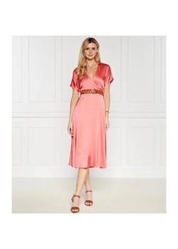 Liu Jo Satynowa sukienka z paskiem ze sklepu Gomez Fashion Store w kategorii Sukienki - zdjęcie 184344716