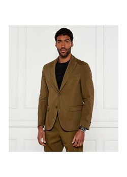 BOSS BLACK Lniana marynarka P-Hanry-Flaps-WG-252 | Slim Fit ze sklepu Gomez Fashion Store w kategorii Marynarki męskie - zdjęcie 184344737