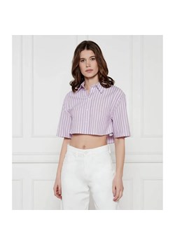 Patrizia Pepe Koszula | Cropped Fit ze sklepu Gomez Fashion Store w kategorii Koszule damskie - zdjęcie 184344798