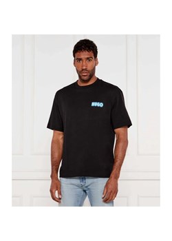 HUGO T-shirt Duwood | Relaxed fit ze sklepu Gomez Fashion Store w kategorii T-shirty męskie - zdjęcie 184344829