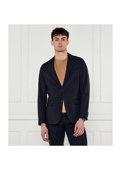 BOSS BLACK Lniana marynarka P-Hanry-Flaps-WG-252 | Slim Fit ze sklepu Gomez Fashion Store w kategorii Marynarki męskie - zdjęcie 184344895