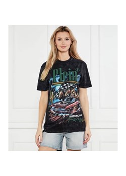 Philipp Plein T-shirt Racing Club | Regular Fit ze sklepu Gomez Fashion Store w kategorii Bluzki damskie - zdjęcie 184344896