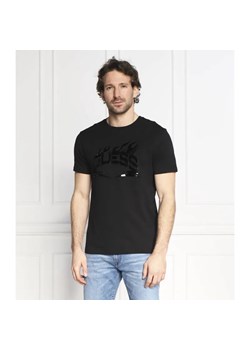 GUESS T-shirt | Slim Fit ze sklepu Gomez Fashion Store w kategorii T-shirty męskie - zdjęcie 184344976