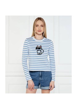 Karl Lagerfeld Bluzka IKON | Regular Fit ze sklepu Gomez Fashion Store w kategorii Bluzki damskie - zdjęcie 184345025
